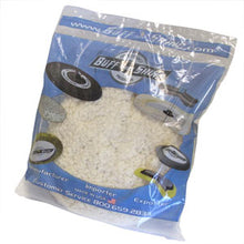 8 inch wool buff and shine pad made with twisted 4-ply yarn