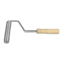 1 x 6 inch fiberglass aluminum roller to help distribute resin and get rid of trapped air in fiberglass weave.